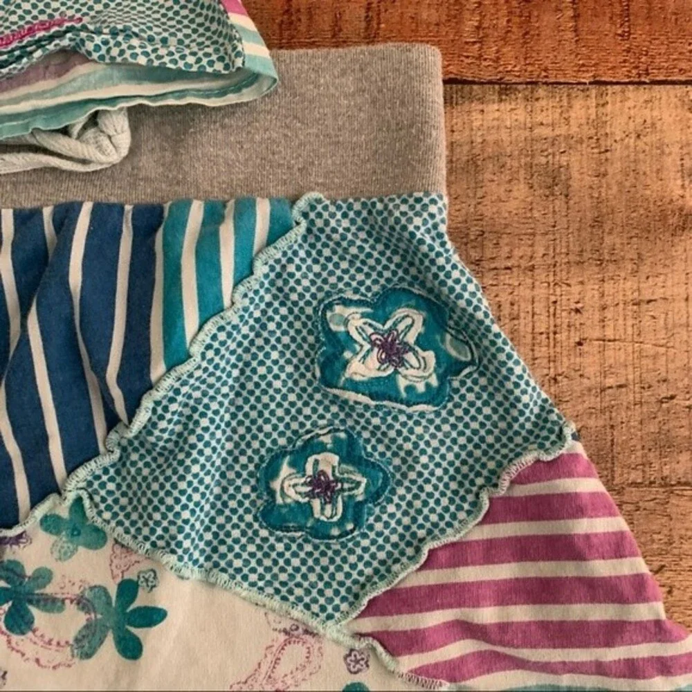 Naartjie girls blue tank top and skirt set - 3YRS